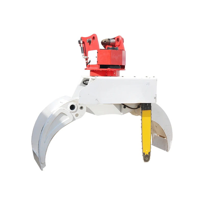 2024 Hydraulic Wood Cutter Branch Processor Tree Cutting Machine Harvester Head For Excavator