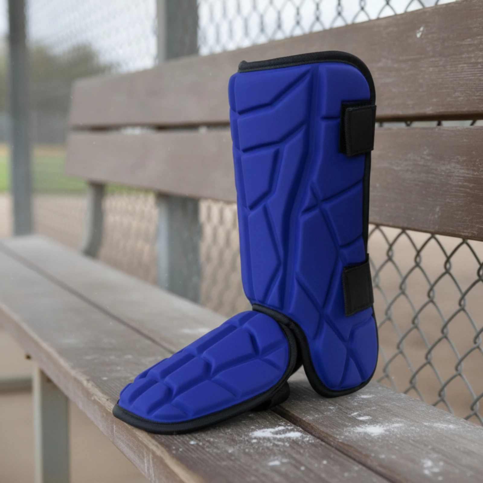 Shin Guard with Foot Protector Molded Leg Protector with Instep Guard Shin and Instep Guards Strap-on Defensive Gear Adjustable