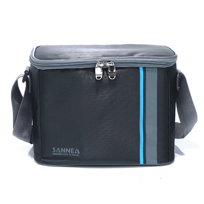 

SANNE 5L Thickened Insulated Lunch Bag Oxford Cloth Cooler Bag Thermal Ice Pack Essential Bento Bag for Work and Play