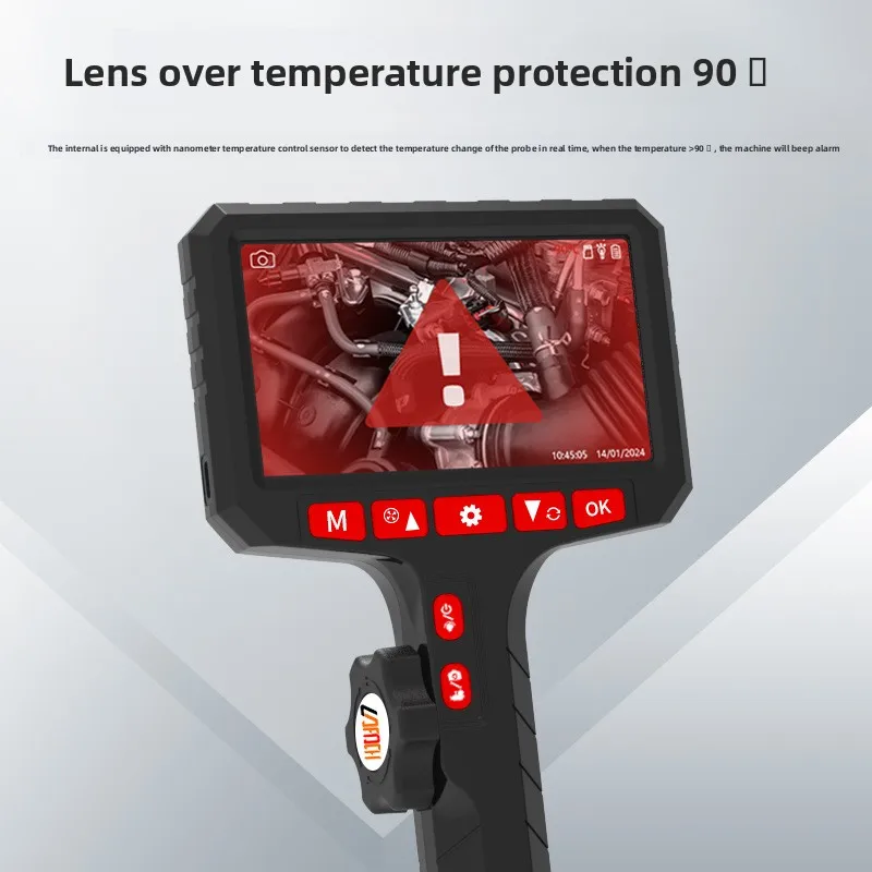 Picture 4: J500 360 Degree Rotatable High Def Endoscope for Automotive Pipe Inspection