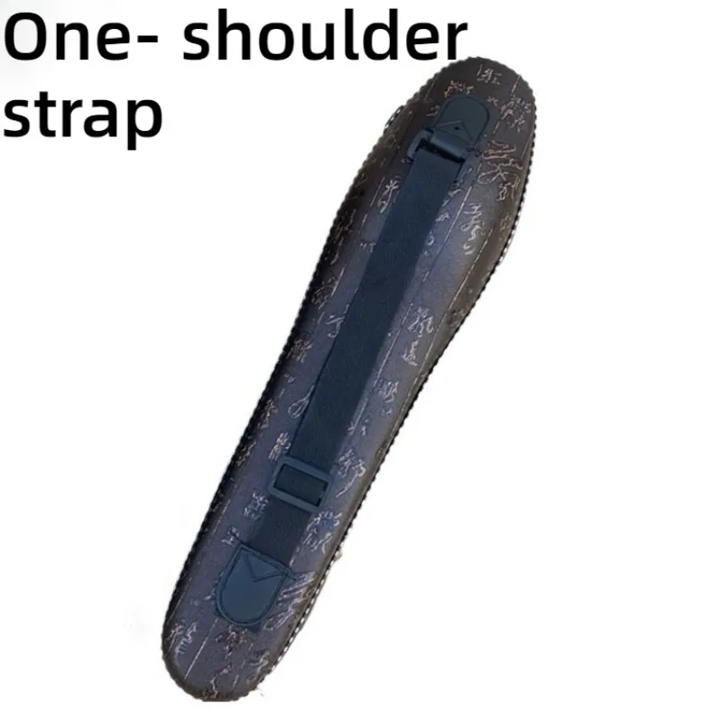 صندوق تخزين هولوسي من الجلد C-tuned مقاوم للماء ومضاد للصدمات ومقاوم للسقوط بكتف واحد ملحقات الآلات الموسيقية #5