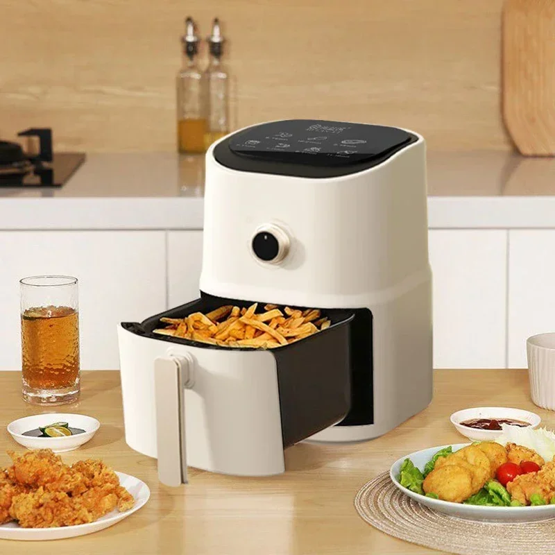 Smart Large Capacity Convection Oven Deep Fryer Without Oil Health Kitchen 360 Degree Baking  Electric Air Fryer