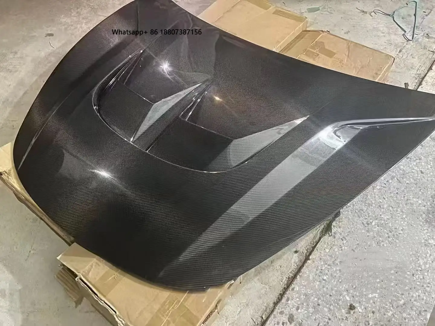 

ForTesla 3 Y Hacker Carbon Fiber Bumper Cover-Bolt-On Universal Fitment