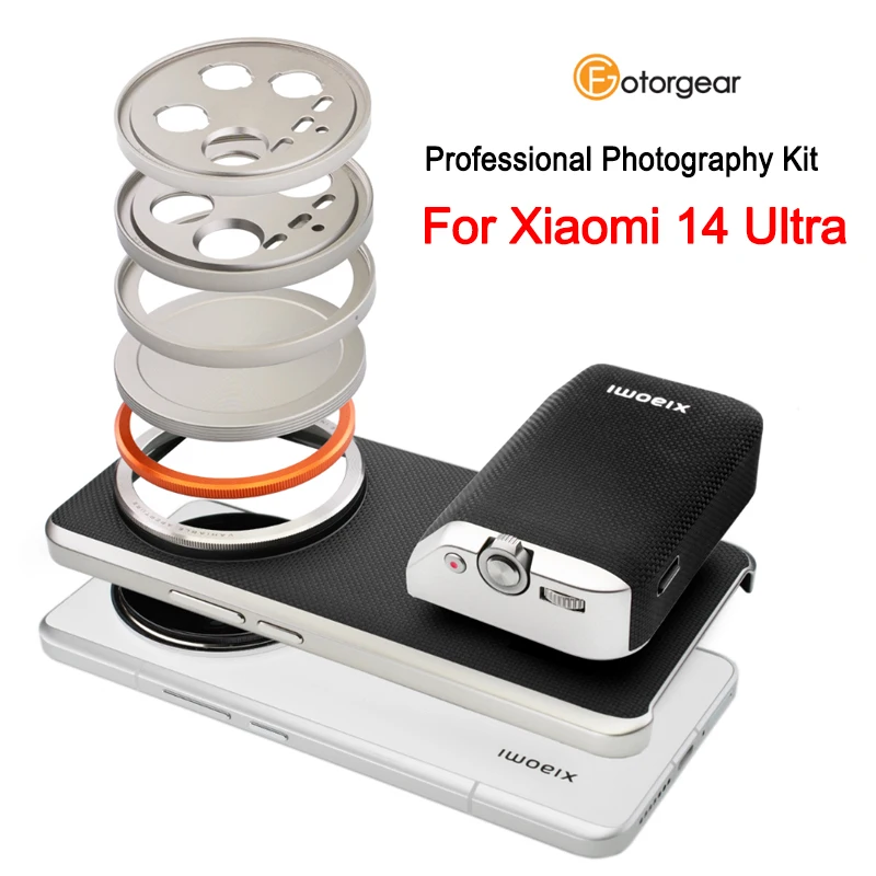 Fotorgear for Xiaomi's 14 Ultra Professional Photography kit,Lens