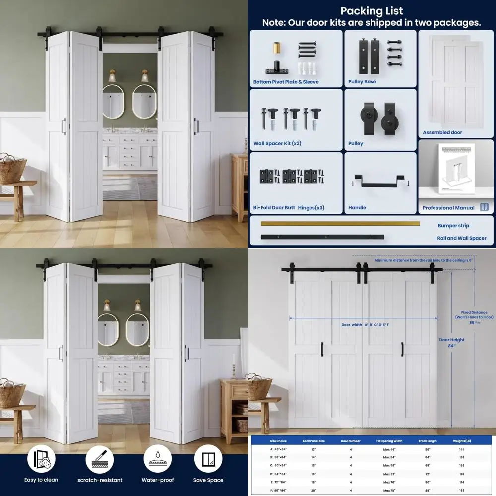 60 X 84 Inch Mdf Bi… - image
