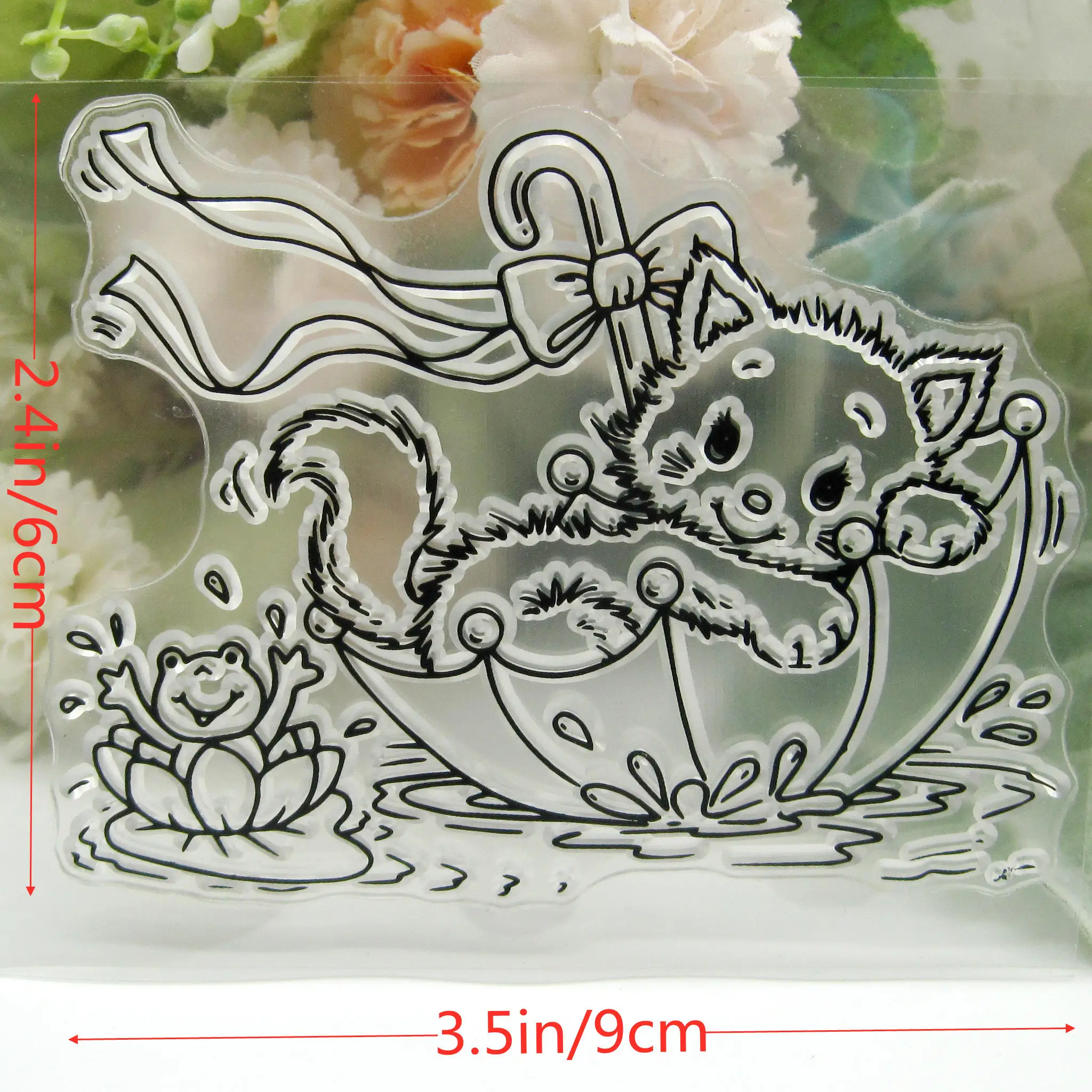 Animal Transparent Silicone Clear Rubber Stamp, Sheet Cling, DIY Scrapbooking, Cute Pattern, Photo Album, Paper Card Decor