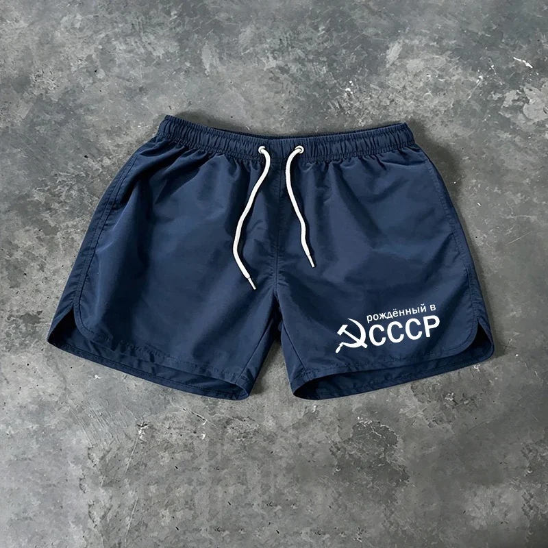 

New Hot Sales Quick Drying Men's Swimming Shorts Beach Trunks Summer Ventilate Fashion Casual Daily Sports Homme Surf Gym Pants