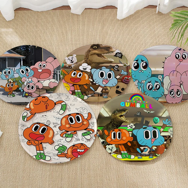 

The Amazing World Gumball Soft Cushion Mat Modern Minimalist Style Meditation Dining Chair Tatami Seat Anti-Slip Decor Tatami