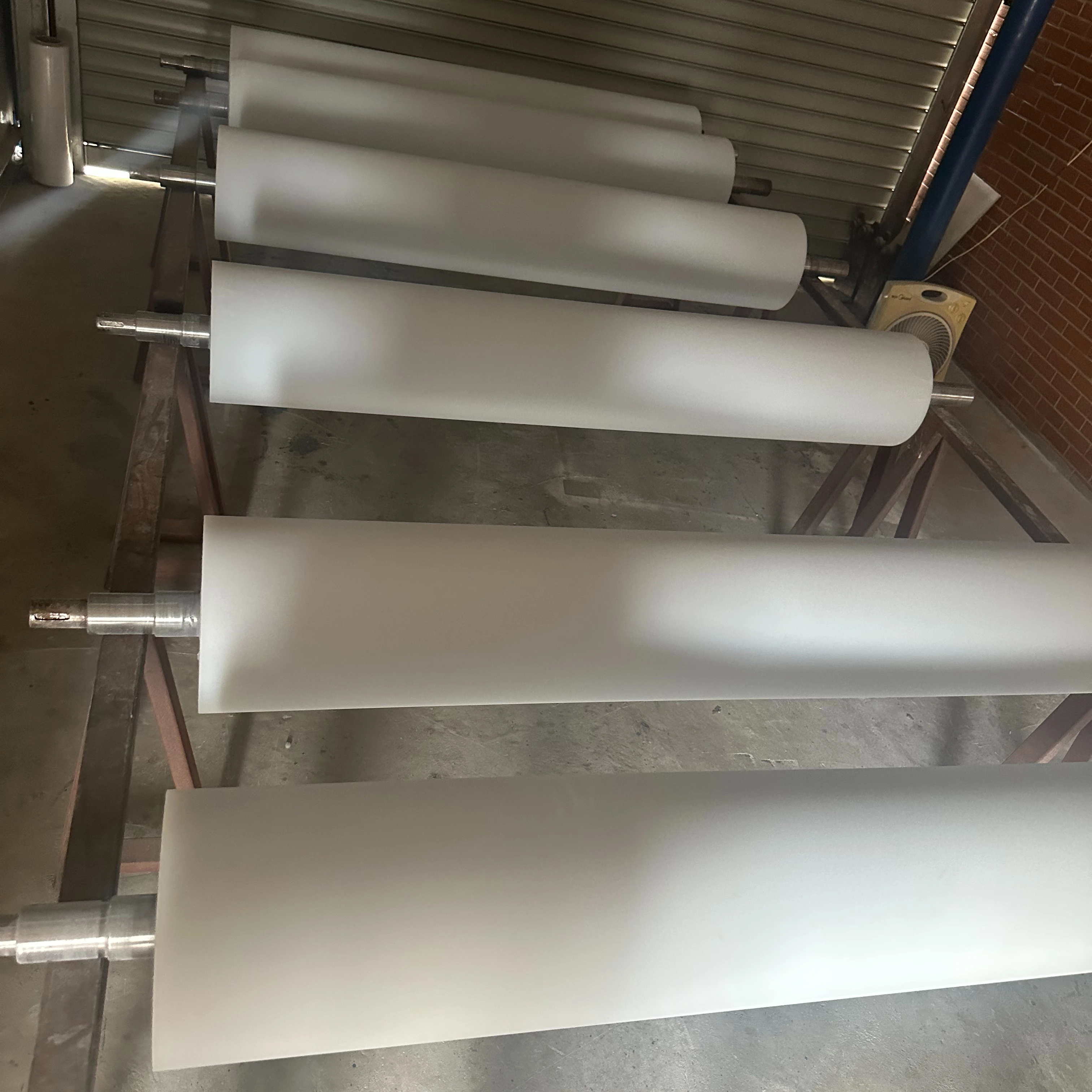 Professional Custom High Quality Silicone Rubber Lamination Roller Durable Roller for Roller Coater