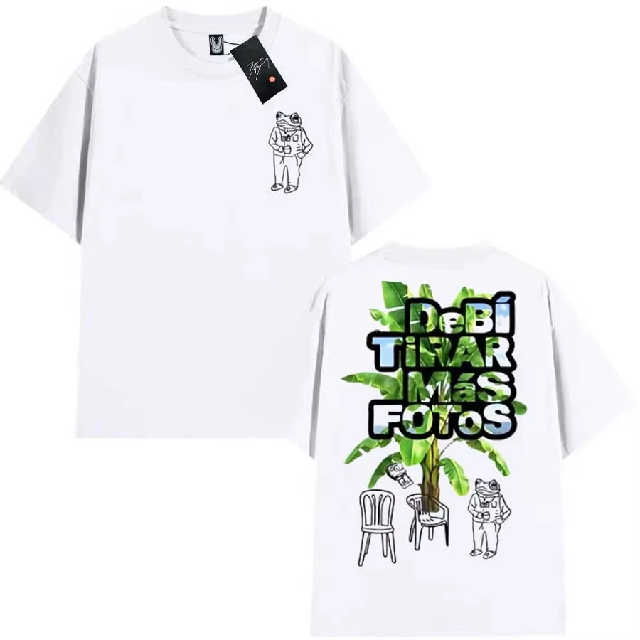 Tag T-shirt For Men Women Debi Tirar Mas Cotton T Shirts Oversized Ki