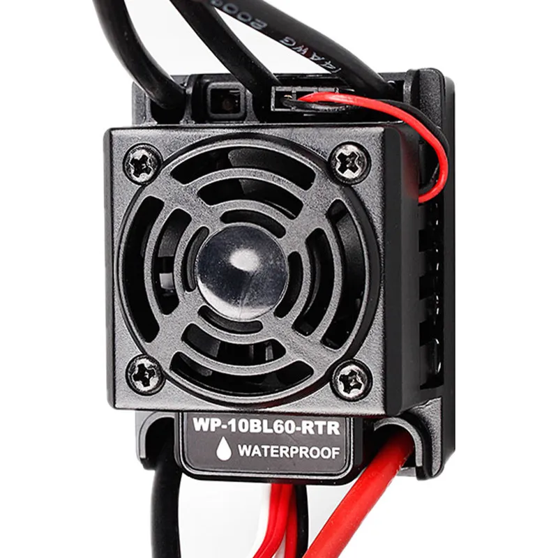 WaterProof 60A ESC WP-10BL60-RTR 3650 BRUSHLESS 540Motor 3300KV For 1/10 Scale Model RC Car Remote Control Car HSP HPI 2-3S Lipo