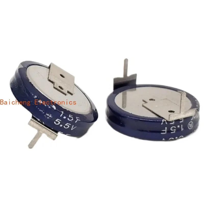 10 PCS Original 5.5V1.5F KR-5R5C155-R tipo botão Farad capacitor