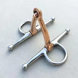 Horse Bit Easy to Use Horse Gag Bit Horse Riding Snaffle Horse Mouth Snaffle for Performance Equestrian Training Equipment