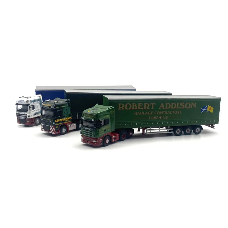 OXFORD 1:76 Scale Diecast Alloy Truck Semi Trailer Model Nostalgia Classic Toy Adult Collectible Gift Souvenir Static Display