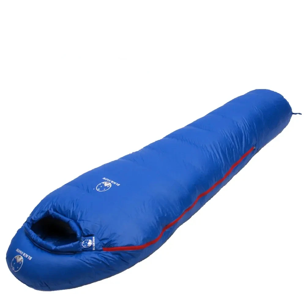 Camping Sleeping Bag Very Warm White Goose Down Adult Mummy Style Sleep Bag 4 Kind of Thickness for Autumn Winter Outdoor Travel