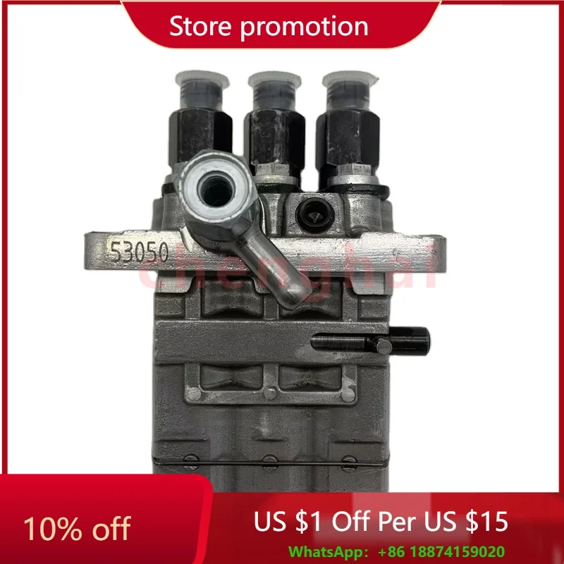 

Fuel Injection Pump 104135-3050 131017770 for New Holland Tractor Shibaura N843L