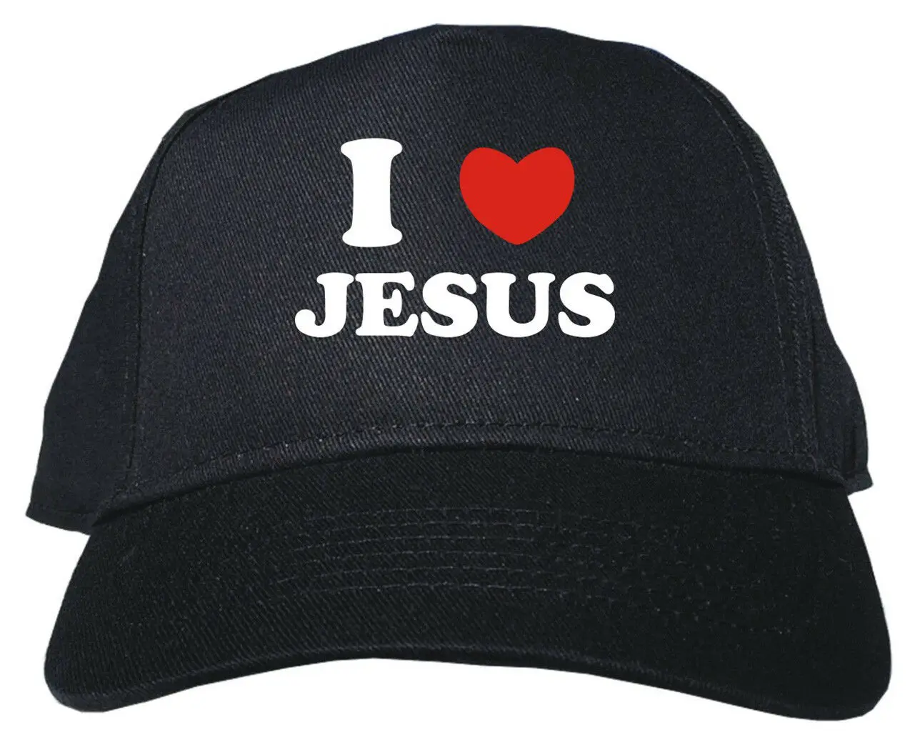 Printing I Heart Love Jesus Adult Low Profile Baseball Hat Cap Adjustable