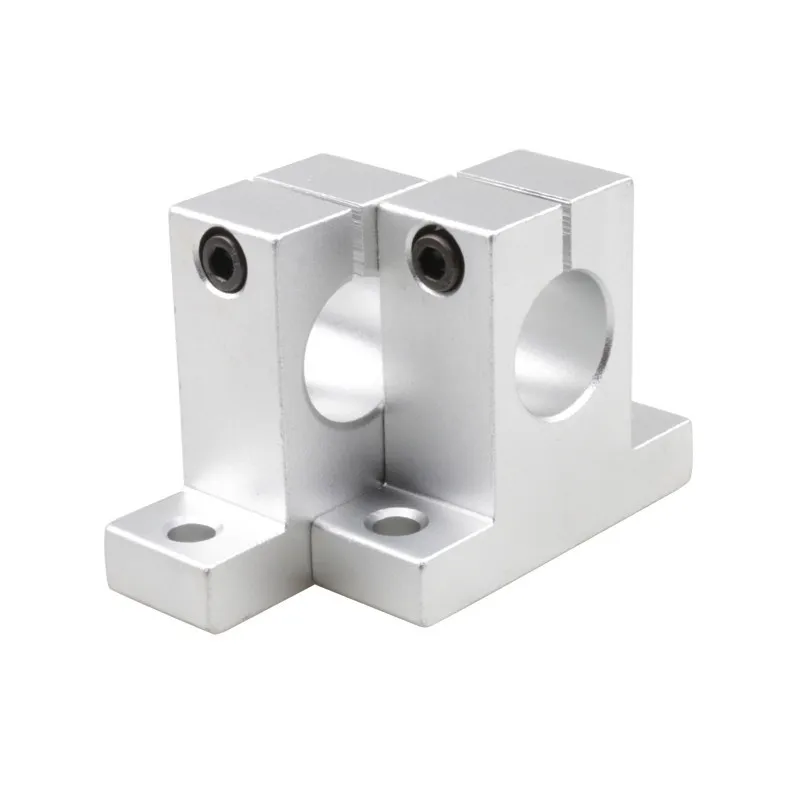 Linear optical axis SK vertical support aluminum alloy bearing frame polished rod holder SK/8 10 12 13 16 20 25 30 35 40 50 60mm