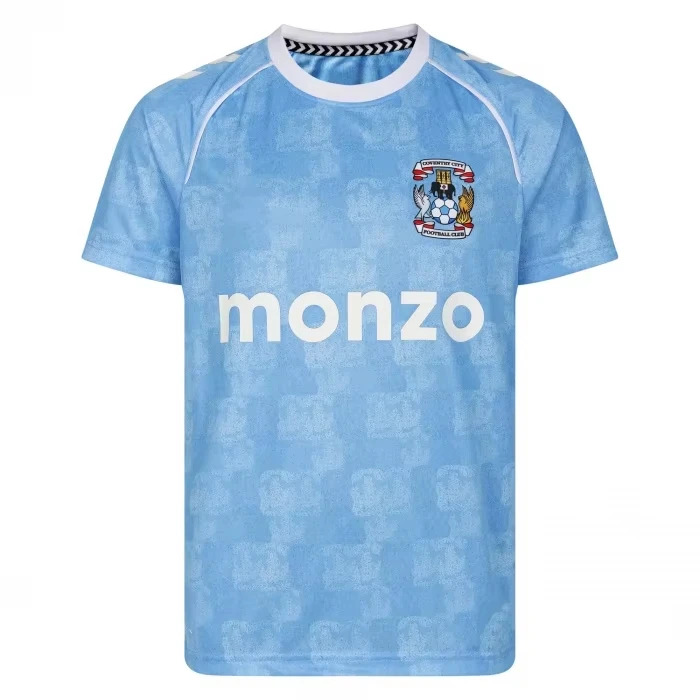 2026-27 Neues Coventry City Herren Fußballtrikot 3D-Druck Familien-Partnerlook Y2K Übergroßes Lässiges Schnelltrocknendes Fan-T-Shirt – Detail 7