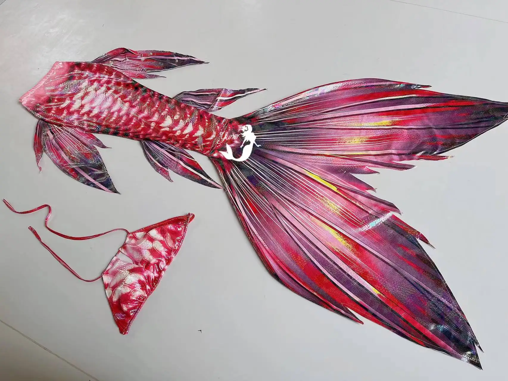 Yuner الأصلي الساخن ختم حورية البحر ذيل السمكة حوض السمك اطلاق النار جميل الكبار حورية البحر ذيل الذيل مصممة خصيصا الرجال