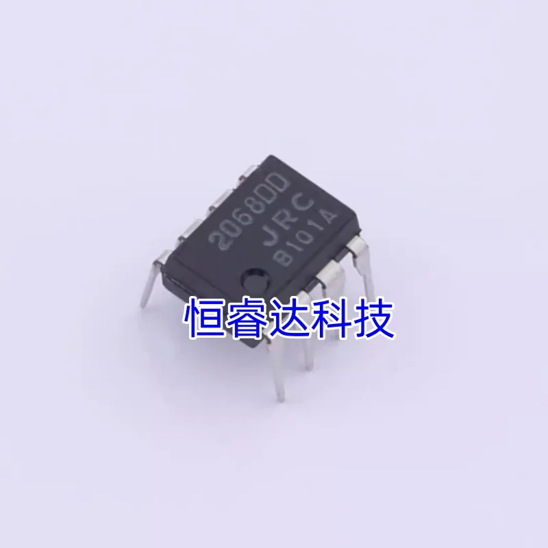 100% New Imported Original NJM2068DD JRC2068DD 2068DD DIP-8 Operational Amplifier Chip