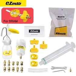 Ezmtb Bicycle Hydraulic Disc Brake Oil Bleed Kit Tools For ,SRAM, SHIMANO,MAGURA,Avid,Series MTB Road Bike Brake Repair Tool