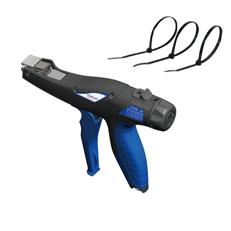 HBQ-321-3mm Plastic Cable Zip Tie Tool Hand Tensioning Gun