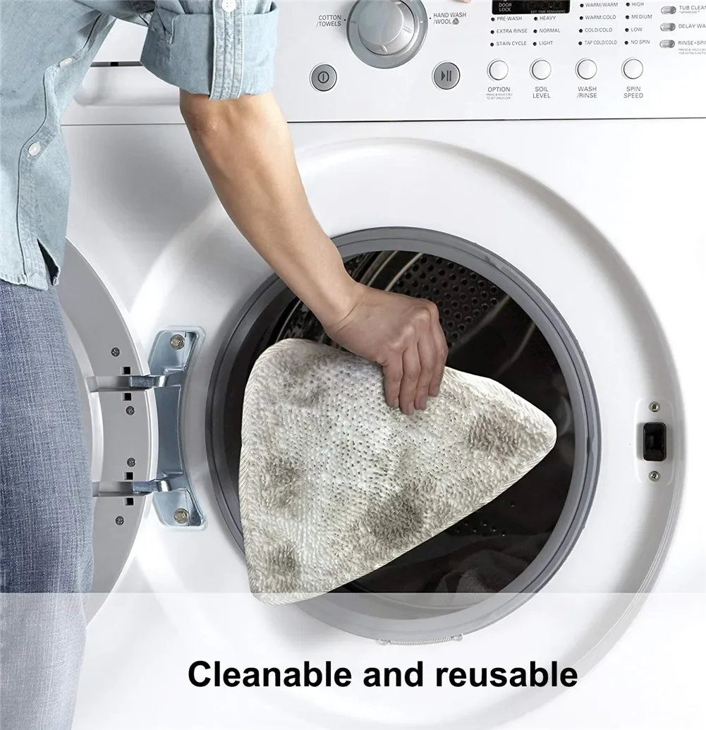 Vileda high-quality ultra-fine fiber steam mop pad, steam cleaner parts triangle replacement cloth accessories