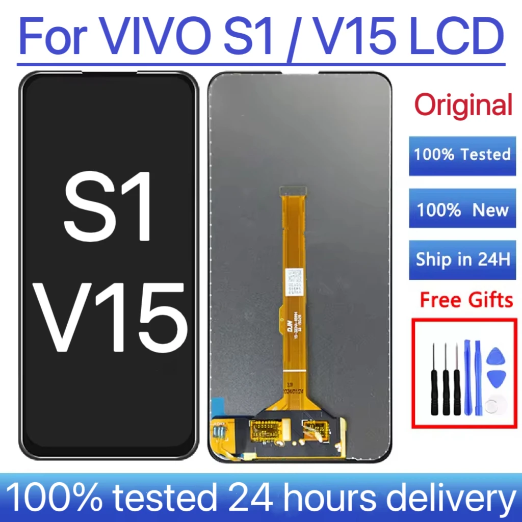 

6.53''NEW LCD Display For Realme V15 LCD Display Touch Screen Digitizer Assembly For VIVO S1 Realme V15 LCD Screen Replacement