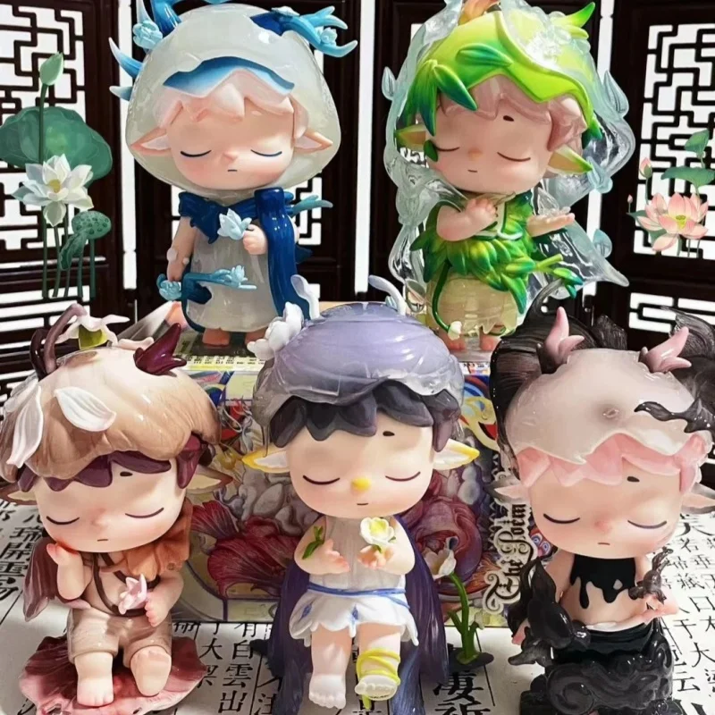 Heyone Genuine Mimi Anime Figure - Nature Series Blind Box Kawaii Cartoon Model Surprise Gift for Kids Birthday Collectibles