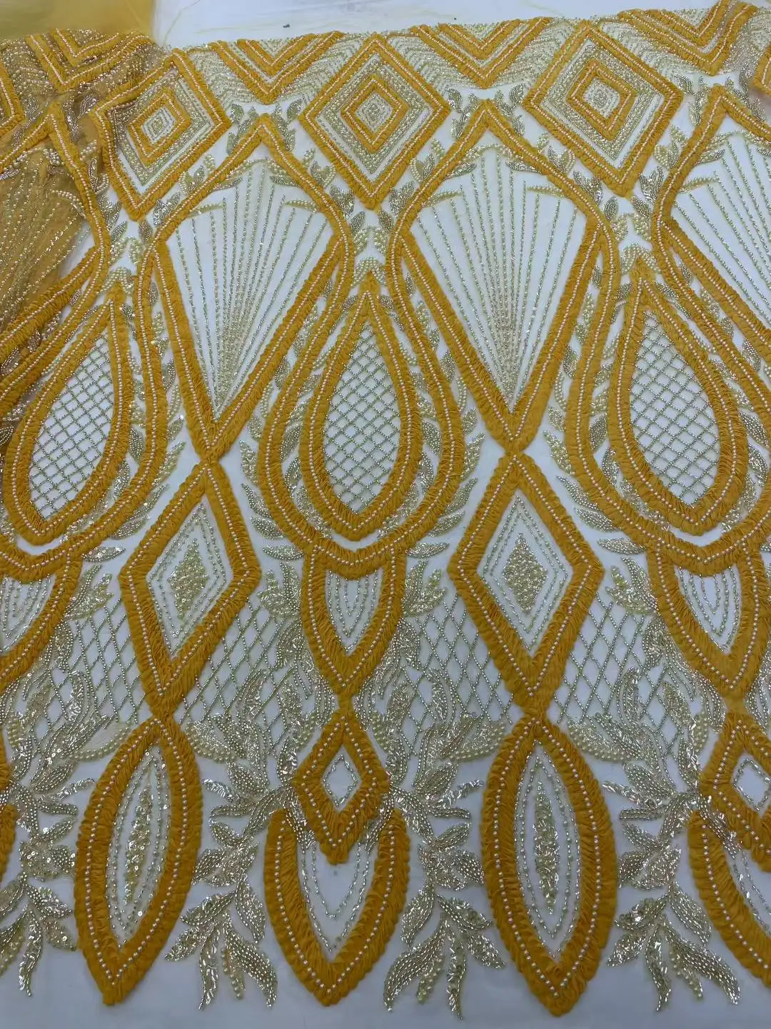 Tecido de renda africano café 2025 lantejoulas contas bordado noivo nigeriano nupcial alta qualidade tecido de renda de tule francês para casamento