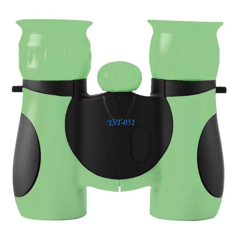 

E15A Kid Binoculars 8X Optics Shockproof Mini Pocket Binocuolar Toy Gift