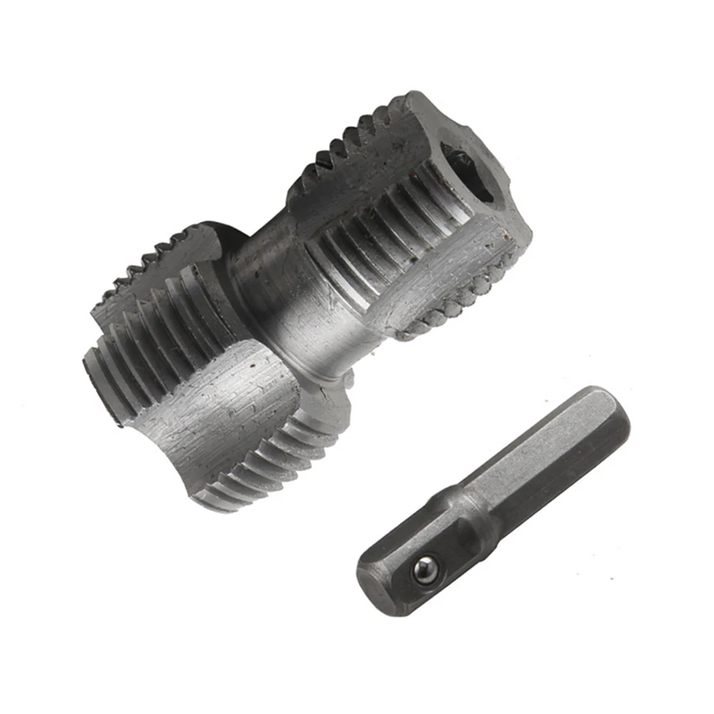 

4 Points 6 Points Tapered Pipe Thread Tap PPR Pipe Threader for PVC Plastic Pipe Thread Tap Hand Electric Drills Hand Tools