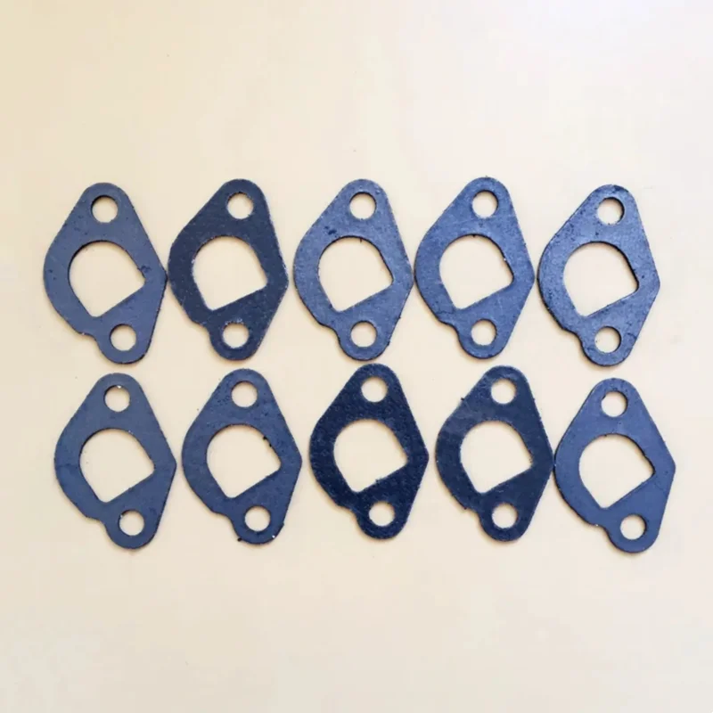 10pcs 168f 170f Muffler Exhaust Gasket Fits for Honda GX110 GX120 GX160 GX200 gx220 5.5HP 6.5HP Engines