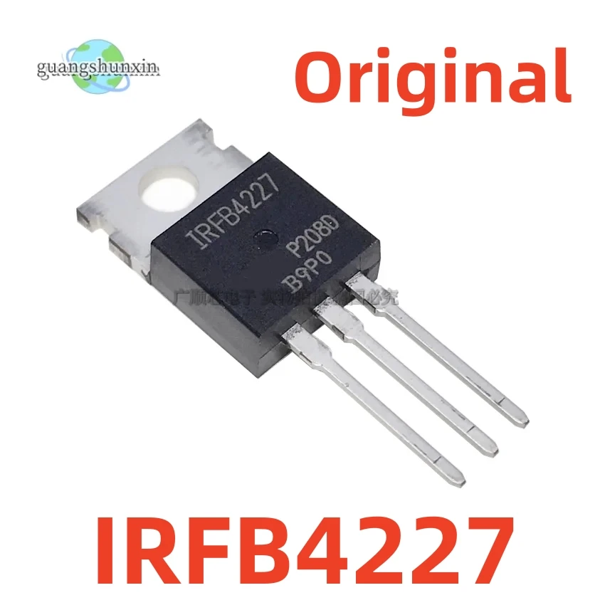 10PCS NEW Original IRFB4227PBF IRFB4227 FB4227 TO-220 N-Channel 200V 65A MOS