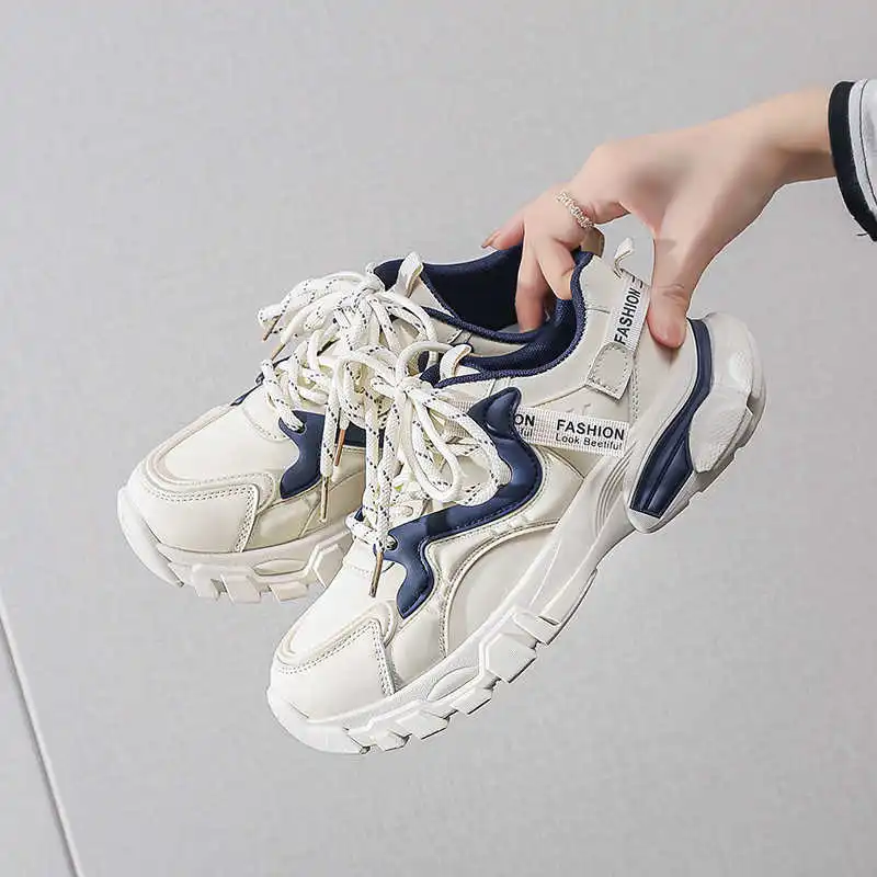 

Женская обувь на толстом каблуке 38, большой размер 45, лоферы, белые вулканизированные кроссовки, новые классические спортивные промо-лоферы с широкой посадкой