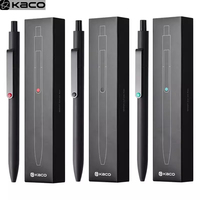 Cute Kaco MIDOT Gel Ink Pen Metal Signature Pens 0.5mm Fine Point 800Meter Smooth Writing Quick Dry Office School Stationary