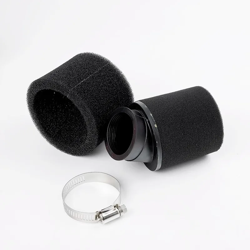 Black and Red Foam Air Filter 35mm 38mm 42mm 45mm 48mm Sponge Cleaner Moped Scooter Dirt Pit Bike Motorcycle