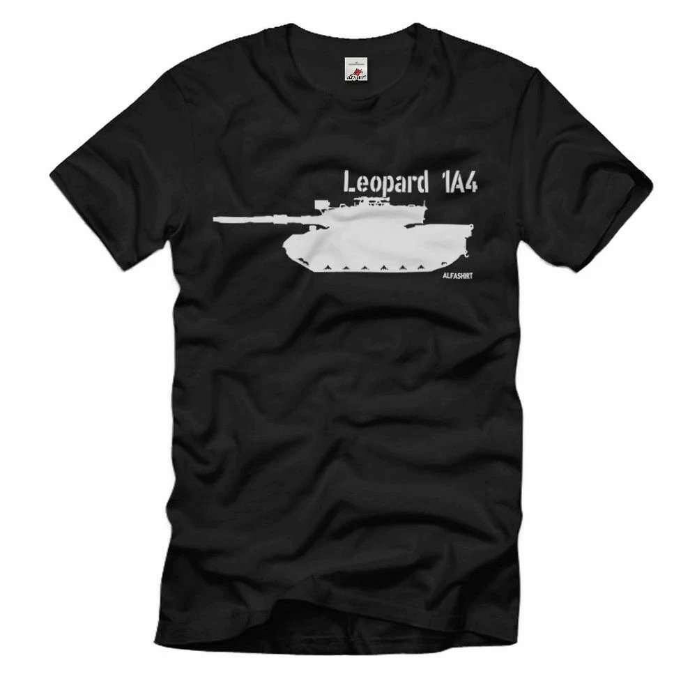 

Leopard 1A4 Leo Bundeswehr Tank Battalion Gun Men T-Shirt Short Sleeve Casual 100% Cotton Shirts Size S-3XL