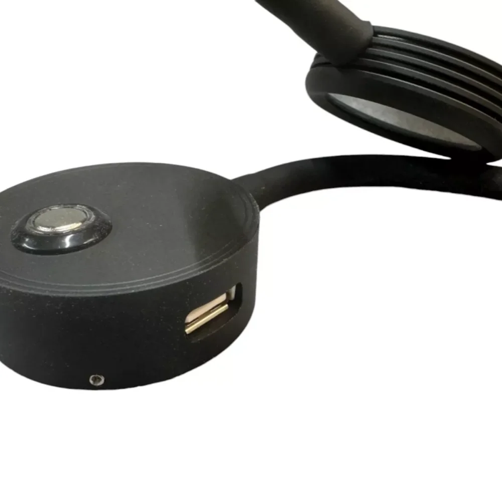 1 قطعة خرطوم القافلة القراءة الخفيفة 12 فولت LED Campervan مرنة القراءة خريطة ضوء مع منفذ USB لشركة فولكس فاجن T5/T6 متنقل اكسسوارات