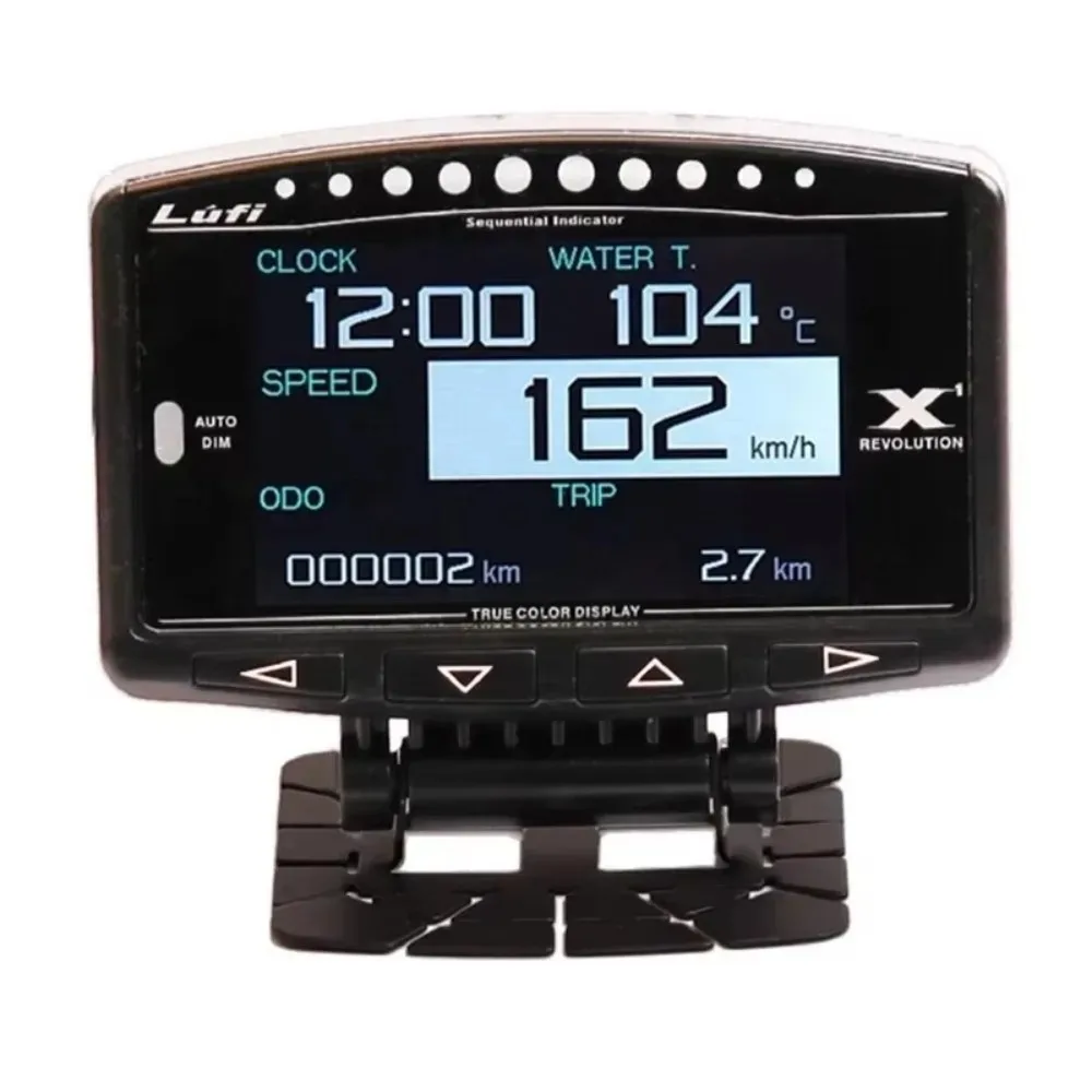Lufi OBD X1 Digitaler Diagnose-Monitor Universelles Head-Up-Display für Autodiagnose, Tachometer, Fahrzeugwerkzeuge