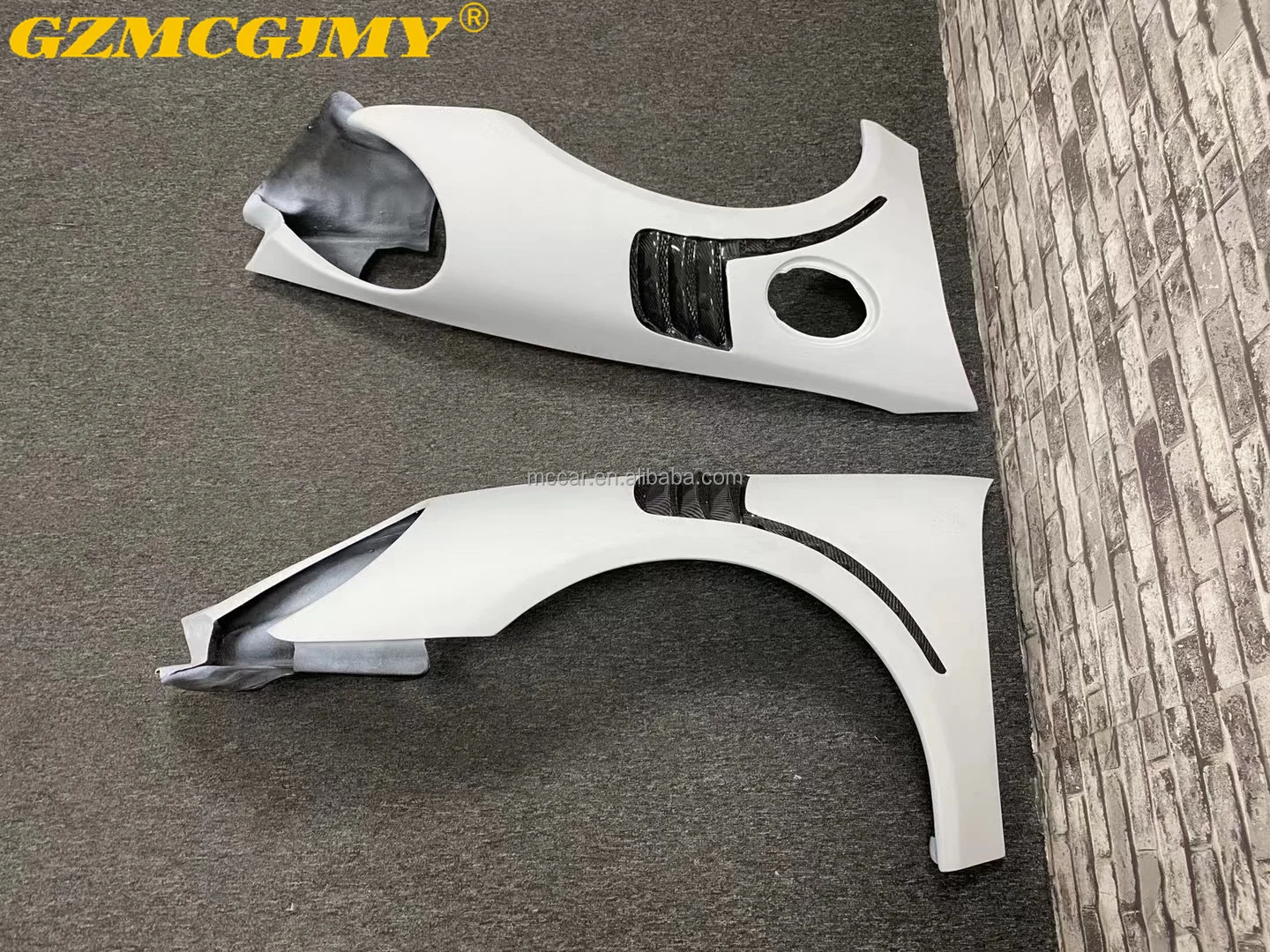 حاجز GT3RS عالي الجودة لبورشه 911 991 GT3RS من ألياف الكربون درابزين السيارة #4