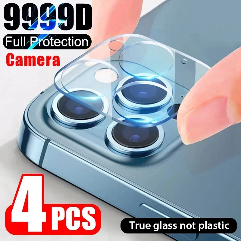 

4PCS Full Cover Camera Lens for IPhone 15 14 13 12 11 Pro Max Mini 8 7 6S Screen Protectors for IPhone Xs Max X XR SE 2022 2020