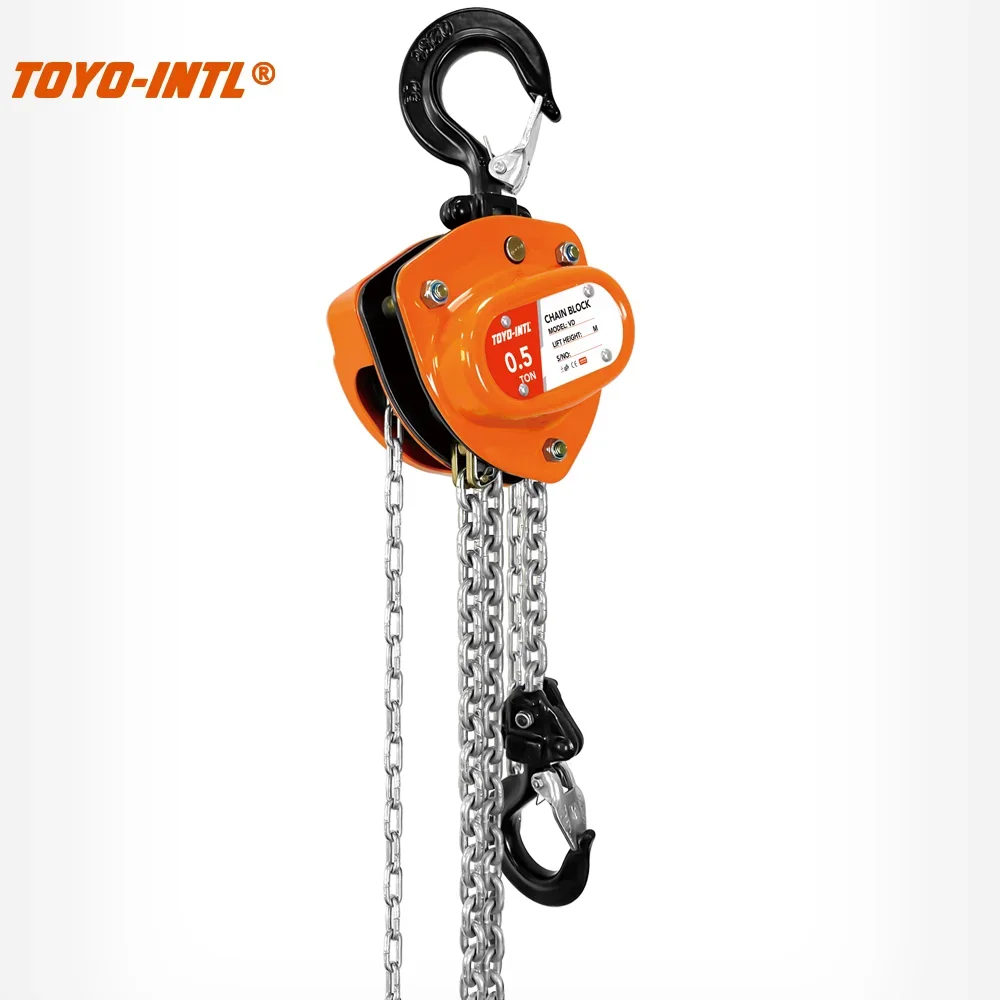 TOYO-INTL High Quality Hot Sell Chain Block VD Model 1t 3t 5t Manual Chain Hoist On Sell