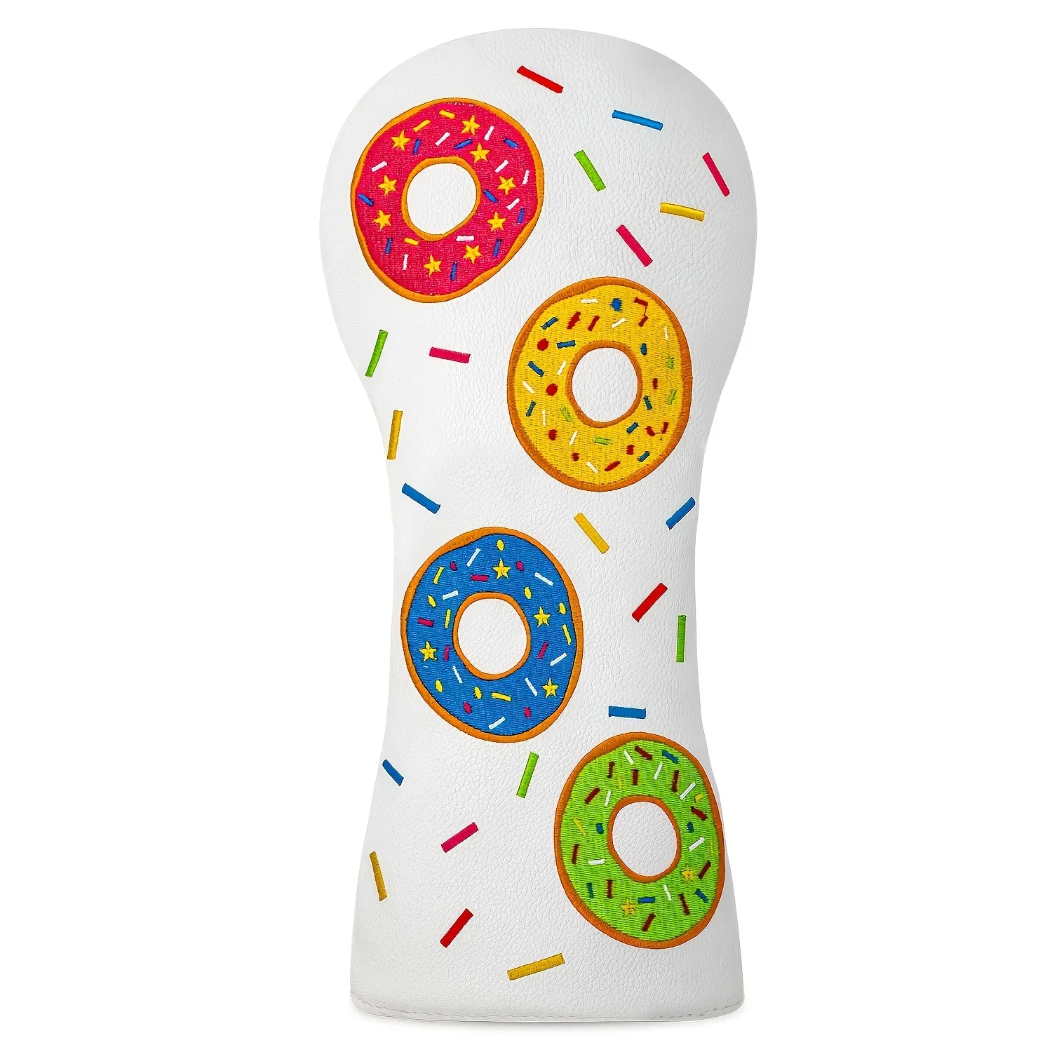 1pc/3pcs Donut Design Style Golf Club Covers for Driver, Fairway, Hybrids - Head Covers for Golf Clubs, Driver Headcover Funny
