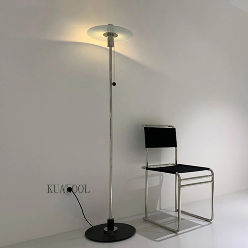 Italian Minimalist Metal Floor Lamp Creative Led Standing Lamp for Living Room Decoration Study Bedroom Home Lighting Fixtures