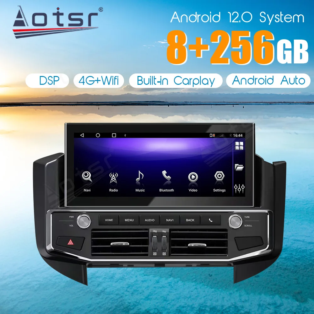 12.3'' For Mitsubishi PAJERO 2006 - 2016  TS10 Car accessories Carplay Multimedia Player GPS Navig Android Stereo Radio HeadUnit