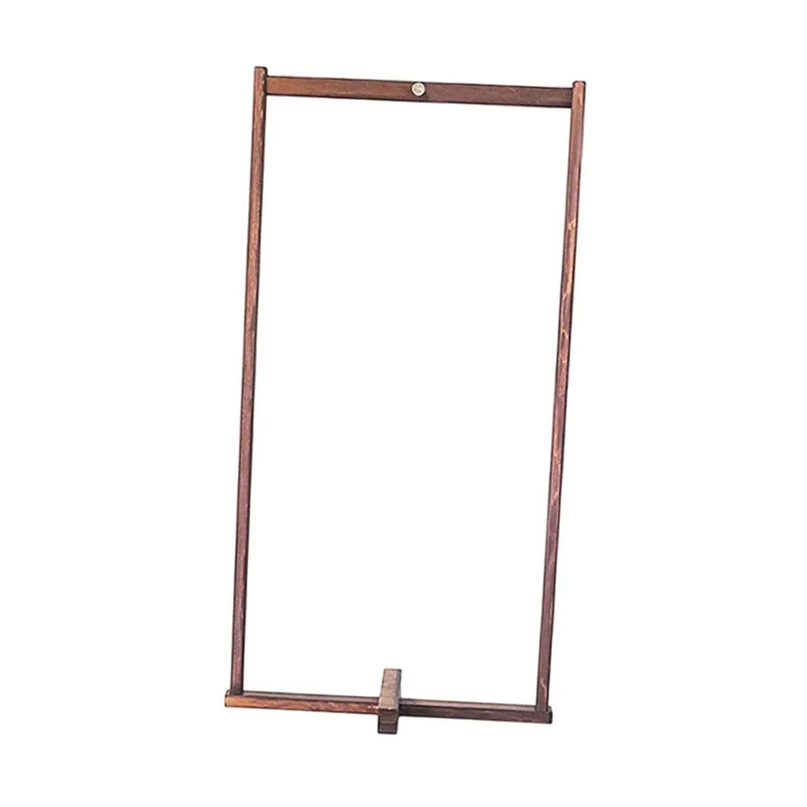 Classic Wooden Wind Chime Stand Indoor Outdoor Hanger Rack for Balcony Wind Chimes and Home Garden Decoration