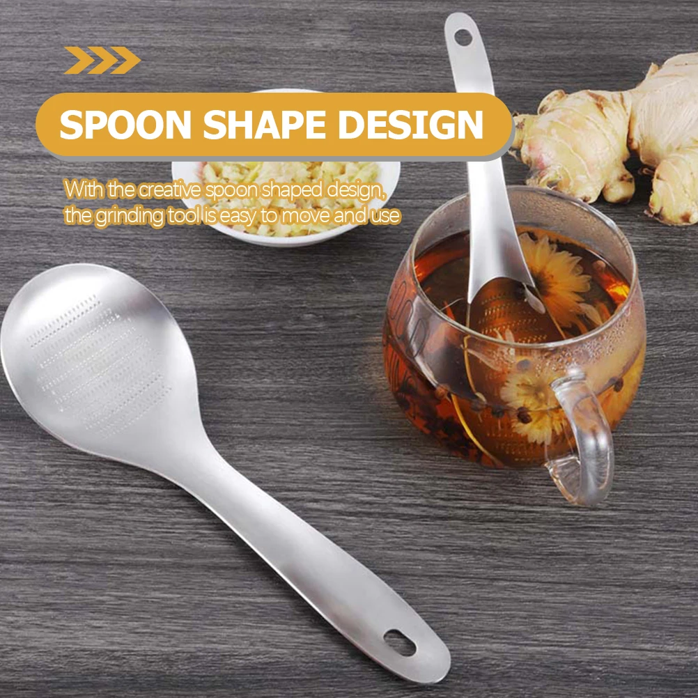 

3pcs Stainless Steel Garlic Mincers Convenient Ginger Grinders Multi-Function Food Graters Wear Resistant