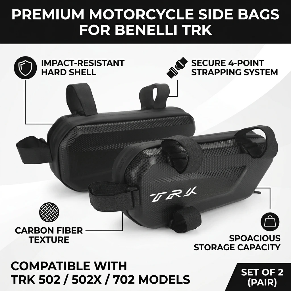 Motorcycle Gear Logo - 360° Waterproof Protection Hard Shell 3L